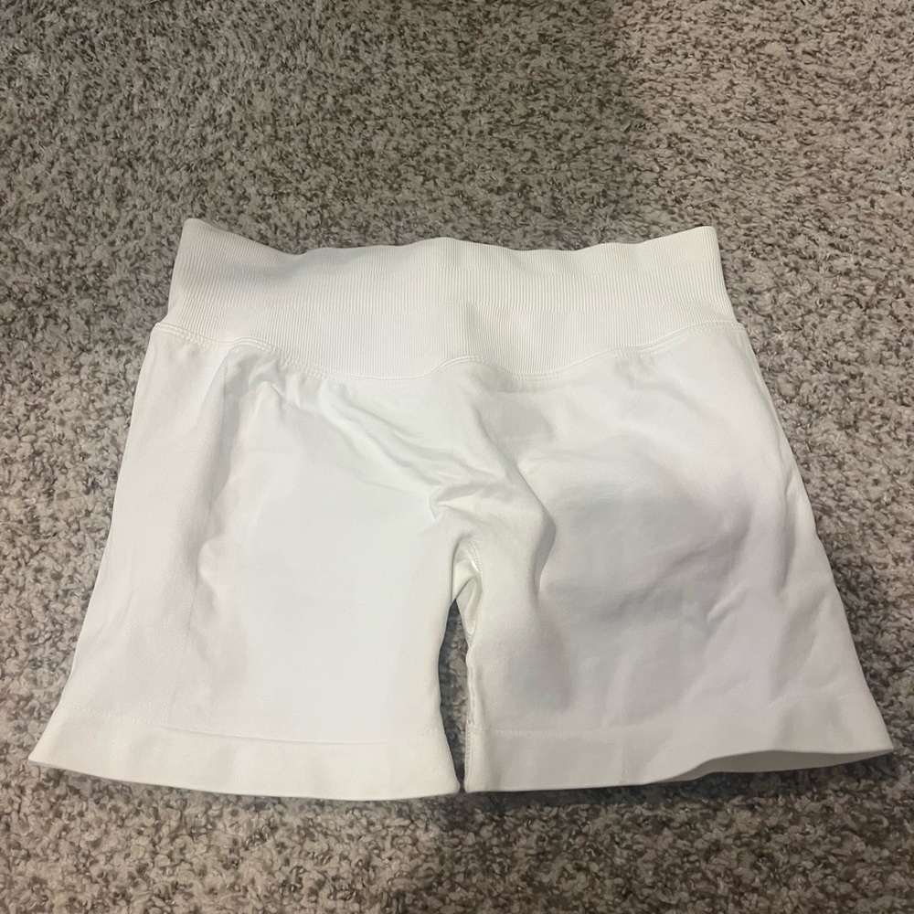 Women's White Shorts
